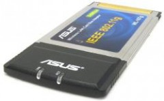 Сетевой беспроводной PCMCIA адаптер ASUS WL-107g P
